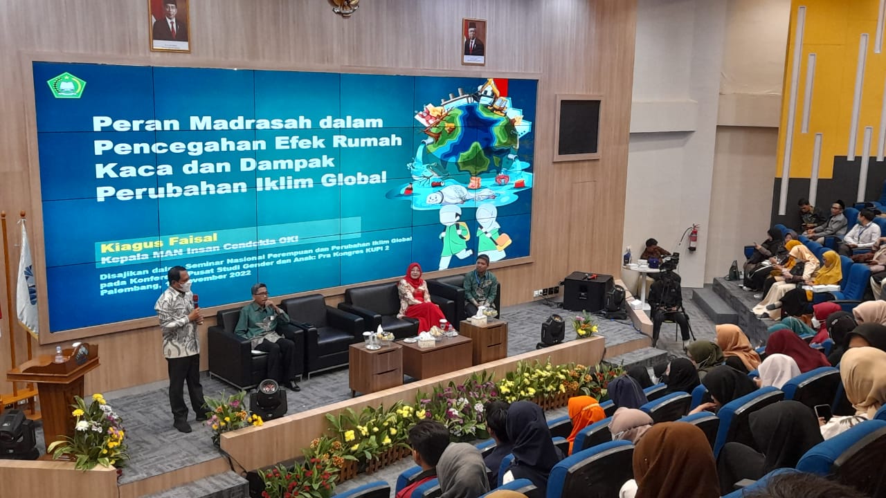 Kepala MAN IC OKI Narsum Seminar Nasional, Paparkan Best Practice di Hadapan Rektorat PTKIN se-Indonesia