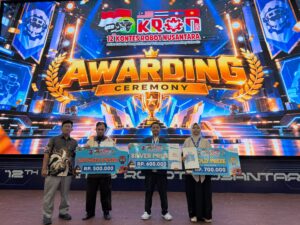 Perdana Ikut Kompetisi Robotik, Syahmi Raih Silver Medal Kontes Robot Nusantara 2026 di UI